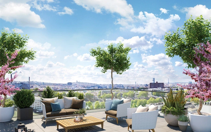 Sky Garden à Asnières-sur-Seine