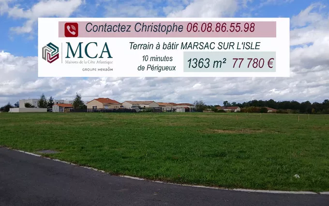 Terrain à partir de 576m² à Périgueux à Périgueux (24000)