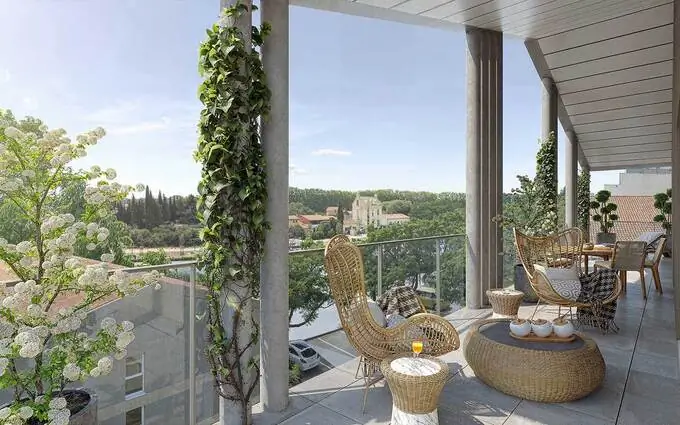 Le patio du midi à Béziers