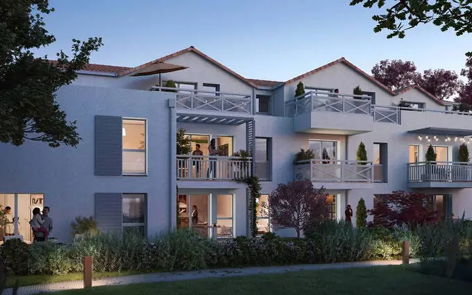 Le Pellerin quartier pavillonnaire proche du bourg à Le Pellerin