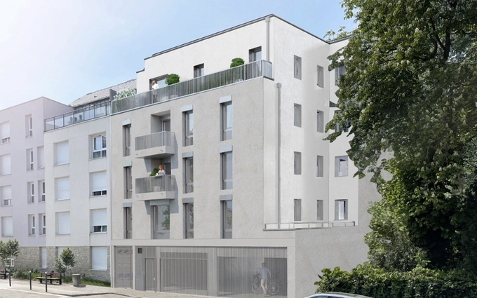 Rennes quartier résidentiel au pied du métro B à Rennes (35000)