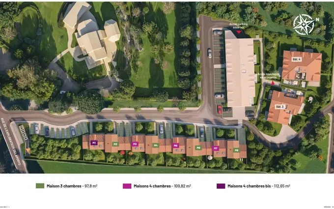 les Villas Delaporte à Saint-Prix