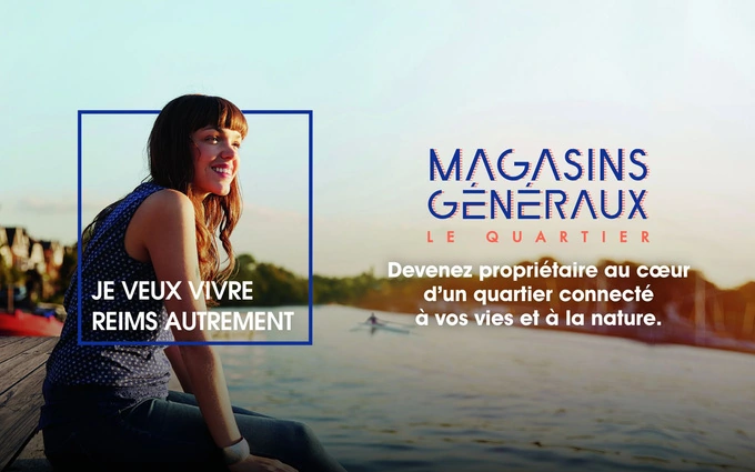 Magasins Généraux - Côté Bosquet à Reims