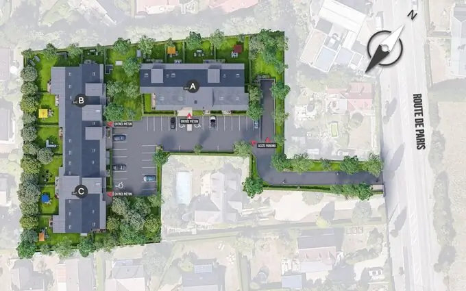 L'ecrin vert à Le Mesnil-Esnard