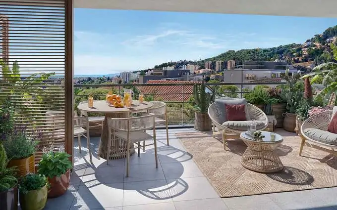 Le Belvedere à Saint-Laurent-du-Var